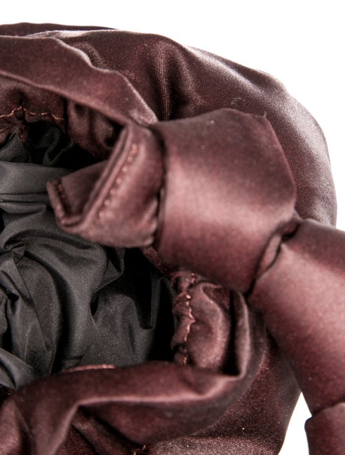 Ganni Satin Bucket Bag