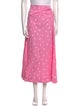 Ganni Polka Dot Print Midi Length Skirt
