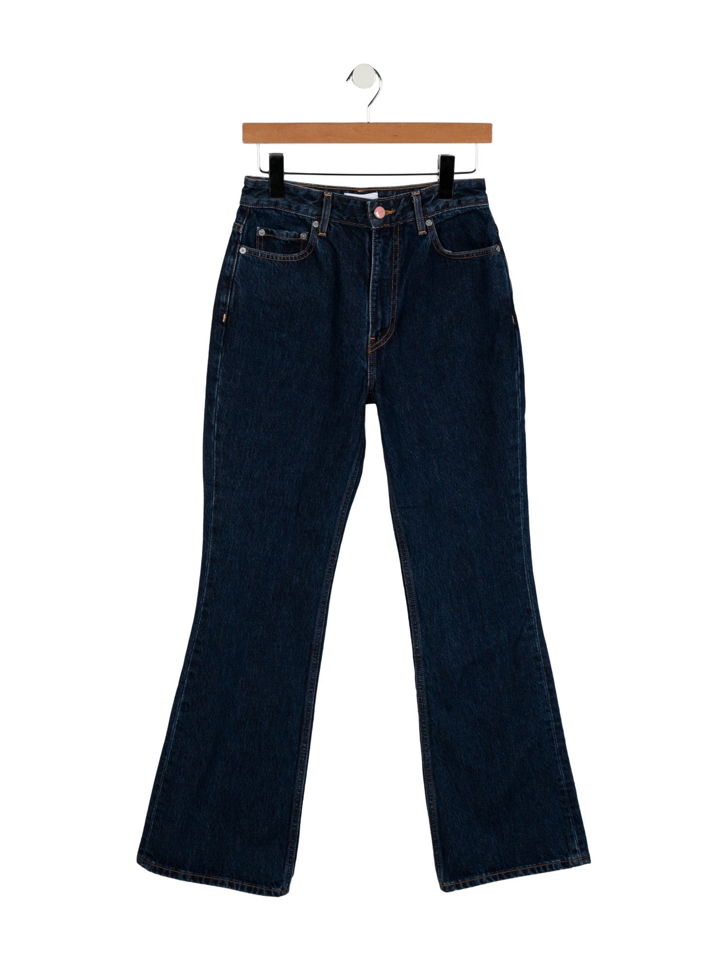 Ganni High-Rise Wide Leg Jeans w/ Tags