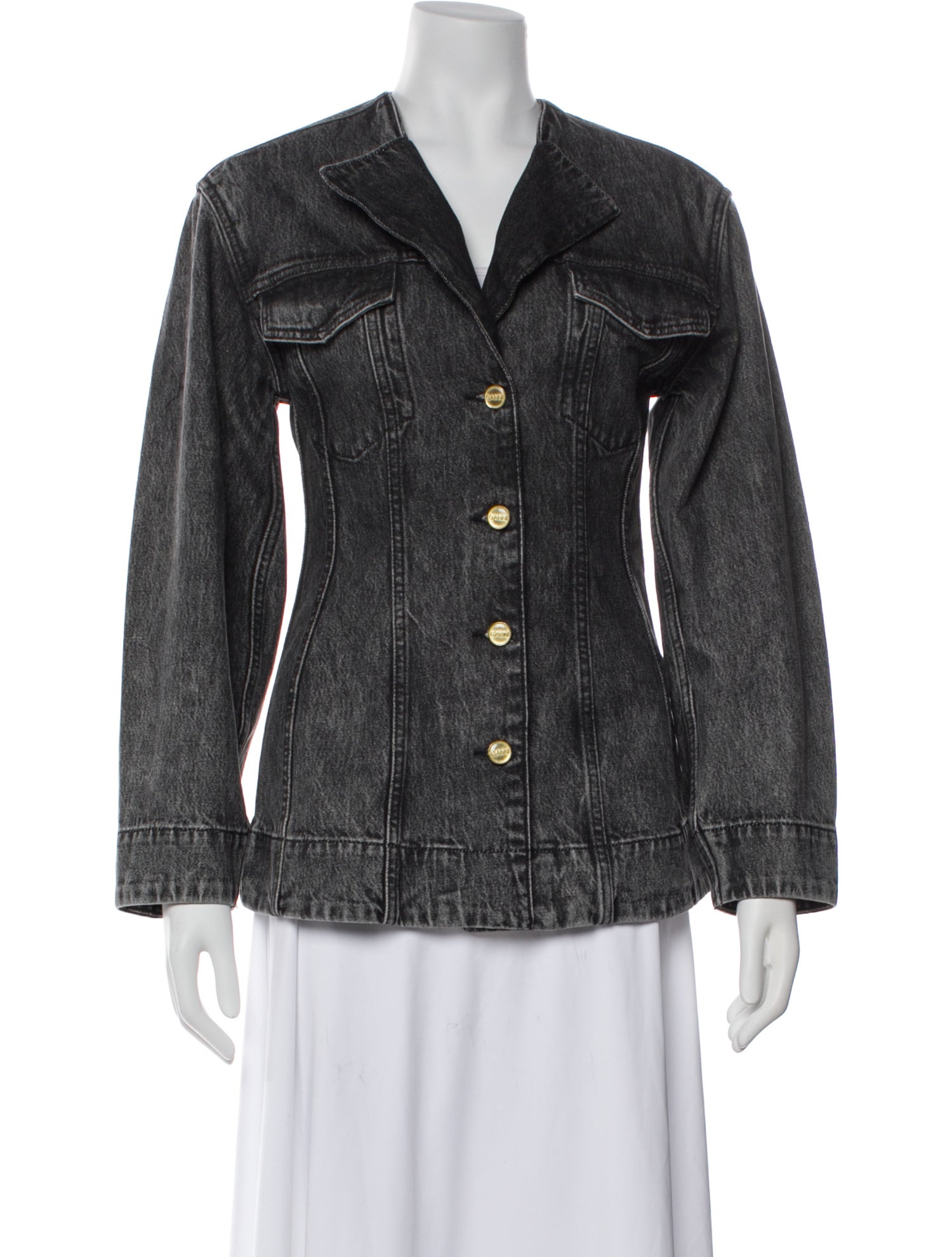 Ganni Denim Jacket w/ Tags