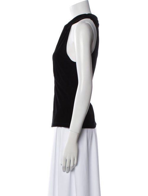 Ganni V-Neck Sleeveless Top