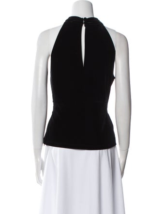 Ganni V-Neck Sleeveless Top