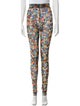 Ganni Floral Print Skinny Leg Pants