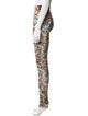 Ganni Floral Print Skinny Leg Pants
