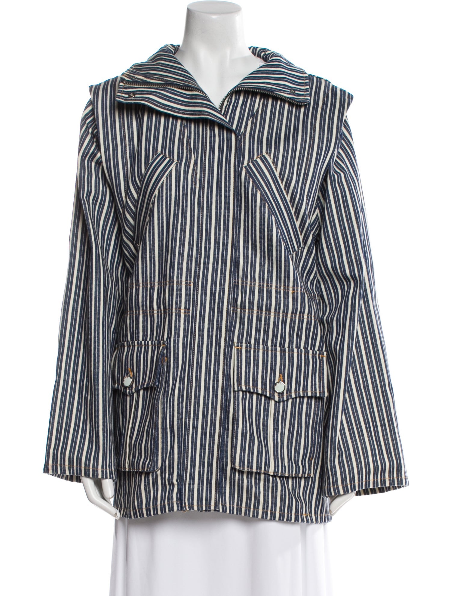 Ganni Striped Blazer