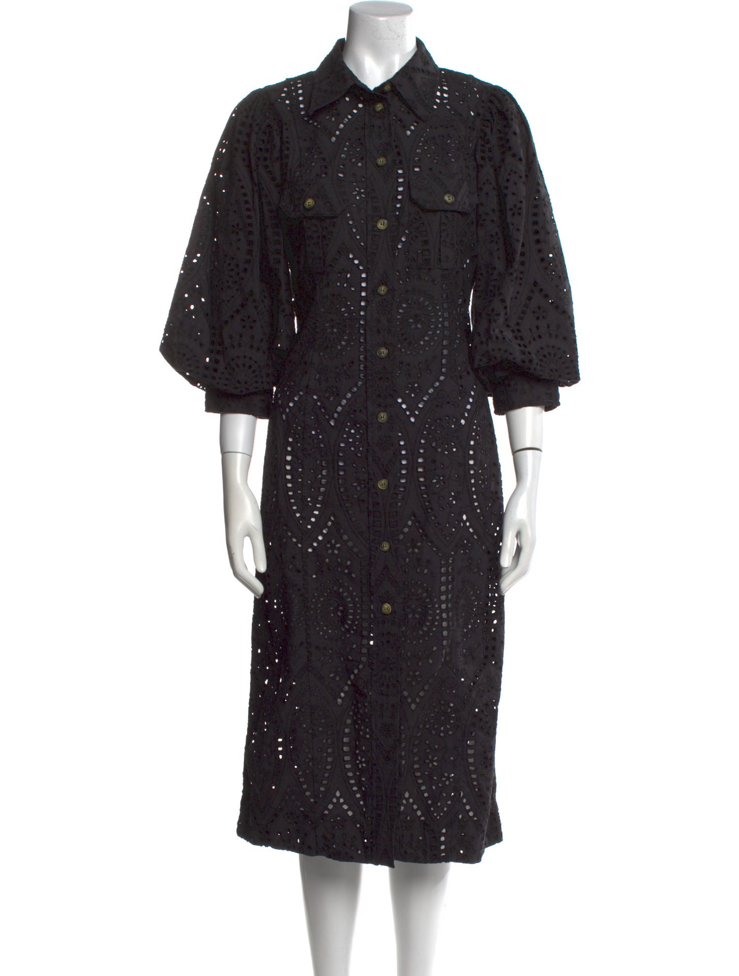 Ganni Midi Length Dress