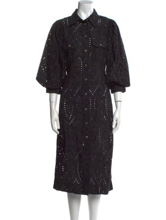 Ganni Midi Length Dress