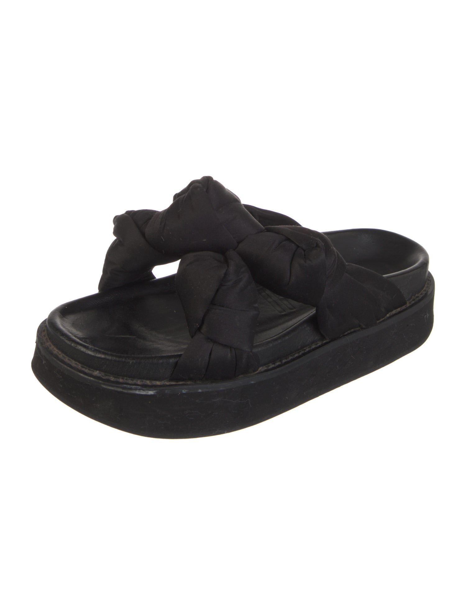 Ganni Satin Slides