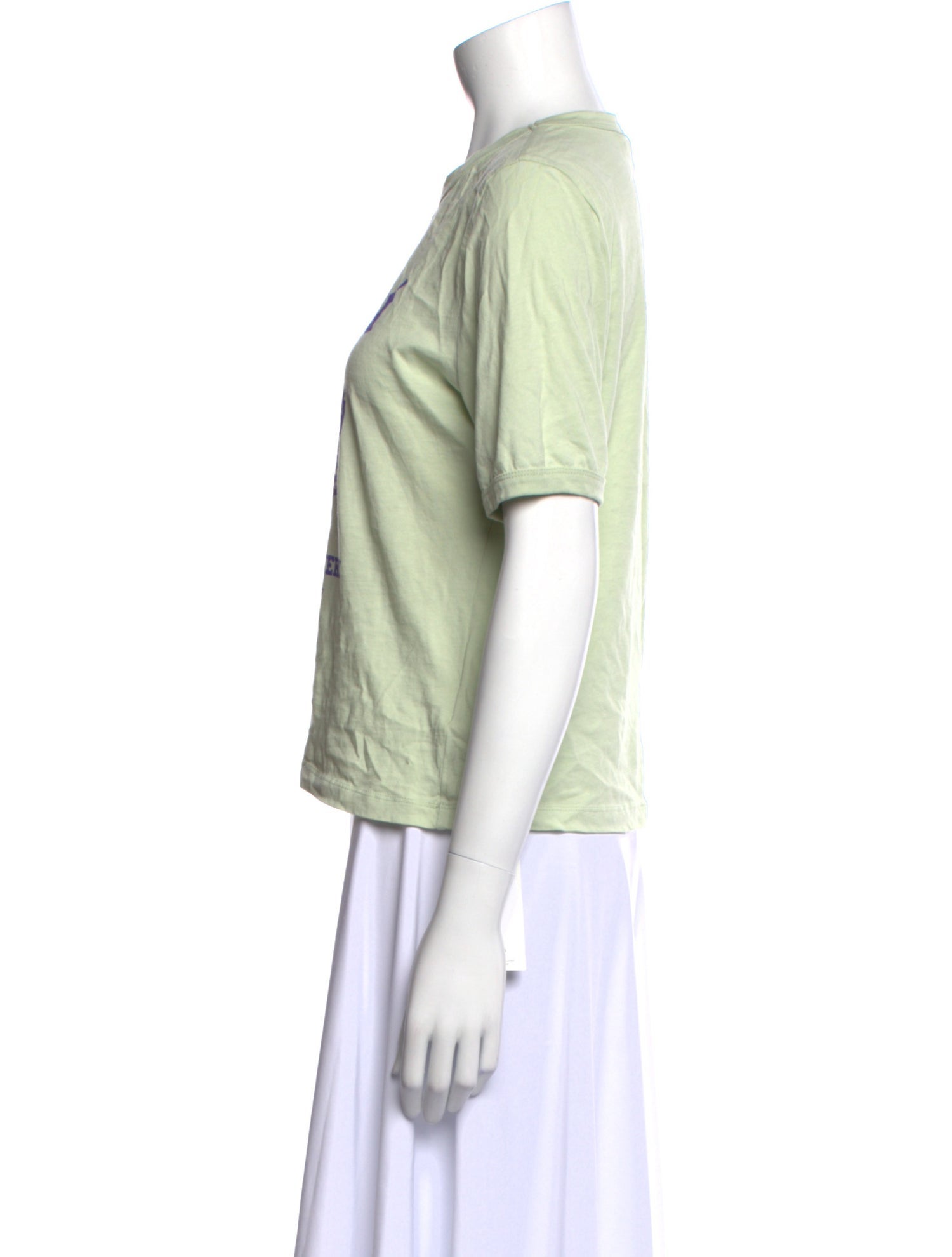 Ganni Graphic Print Crew Neck T-Shirt