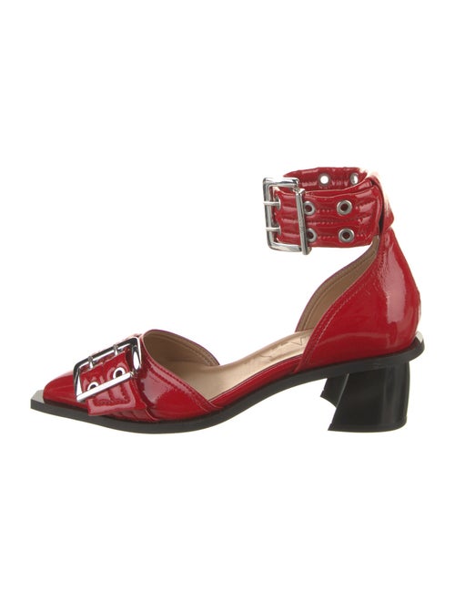 Ganni Leather D'Orsay Pumps