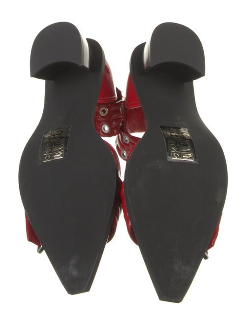 Ganni Leather D'Orsay Pumps