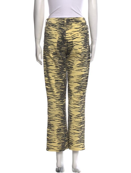 Ganni High-Rise Straight Leg Jeans