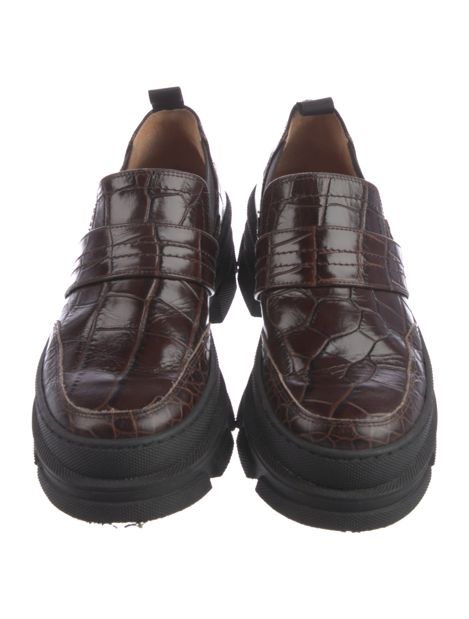 Ganni Leather Loafers