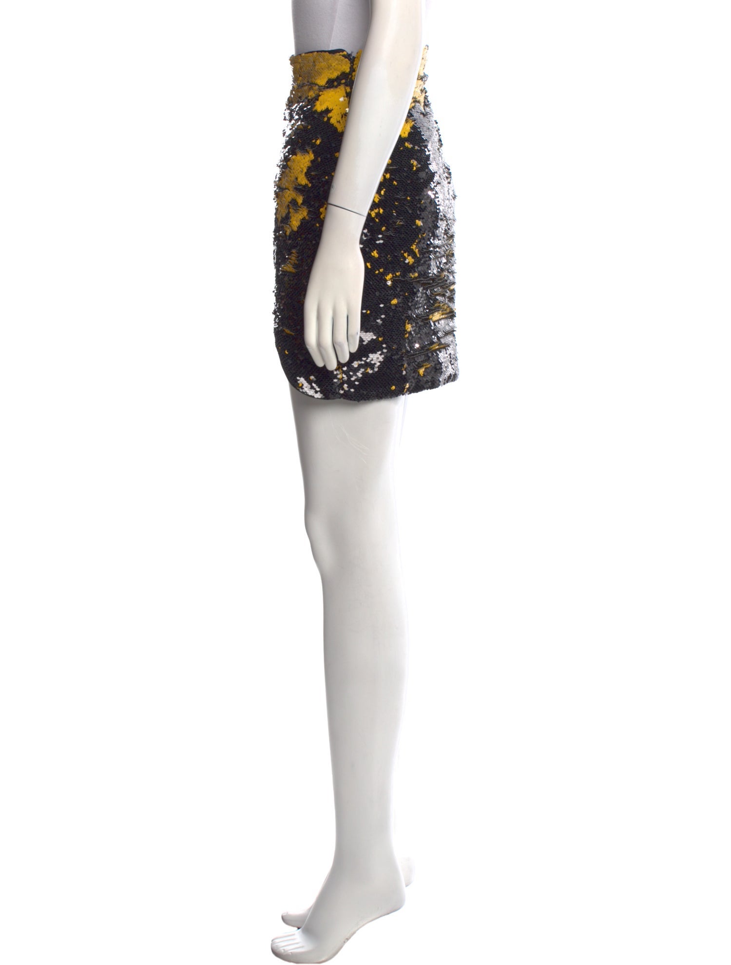 Ganni Printed Mini Skirt