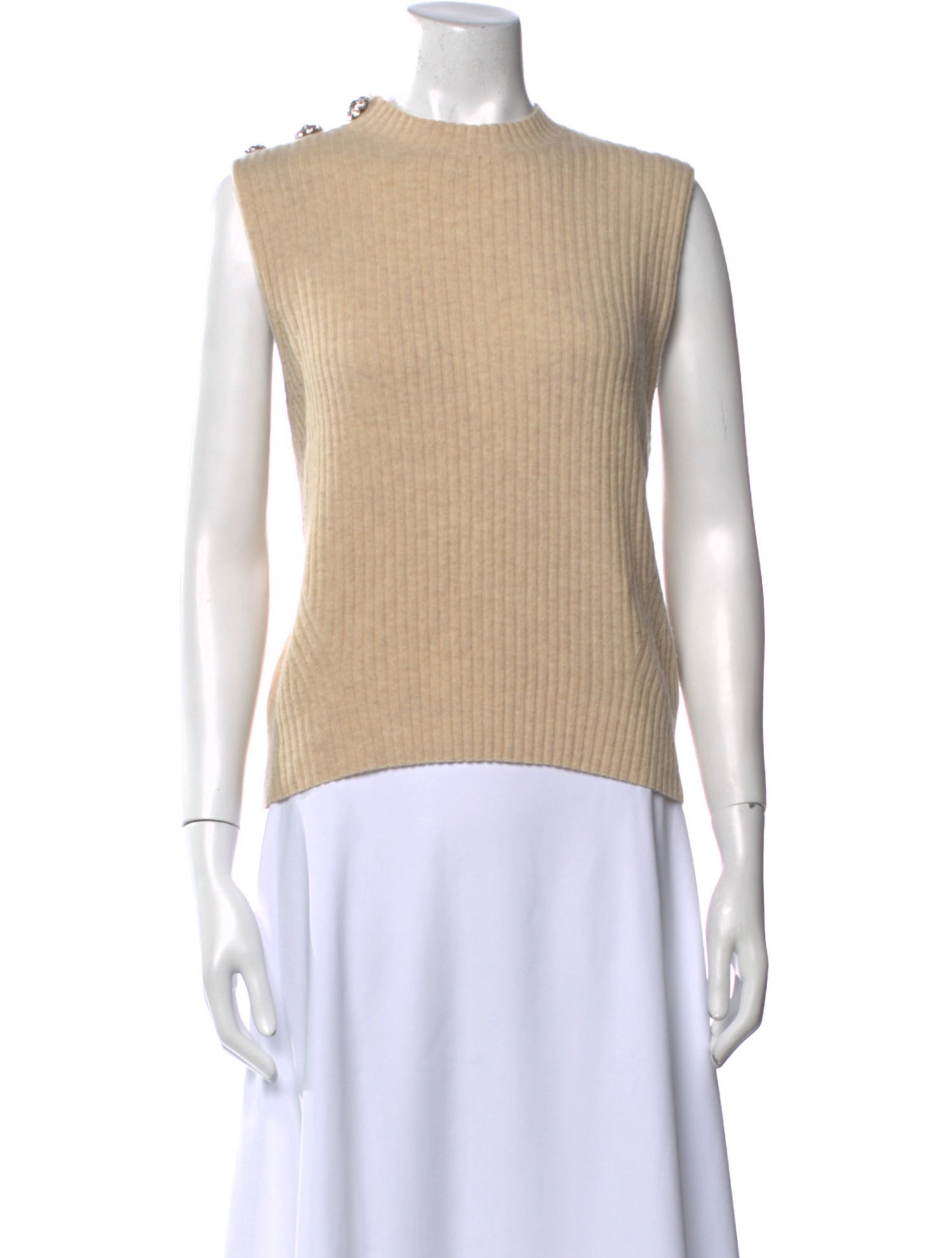 Ganni Wool Crew Neck Sweater