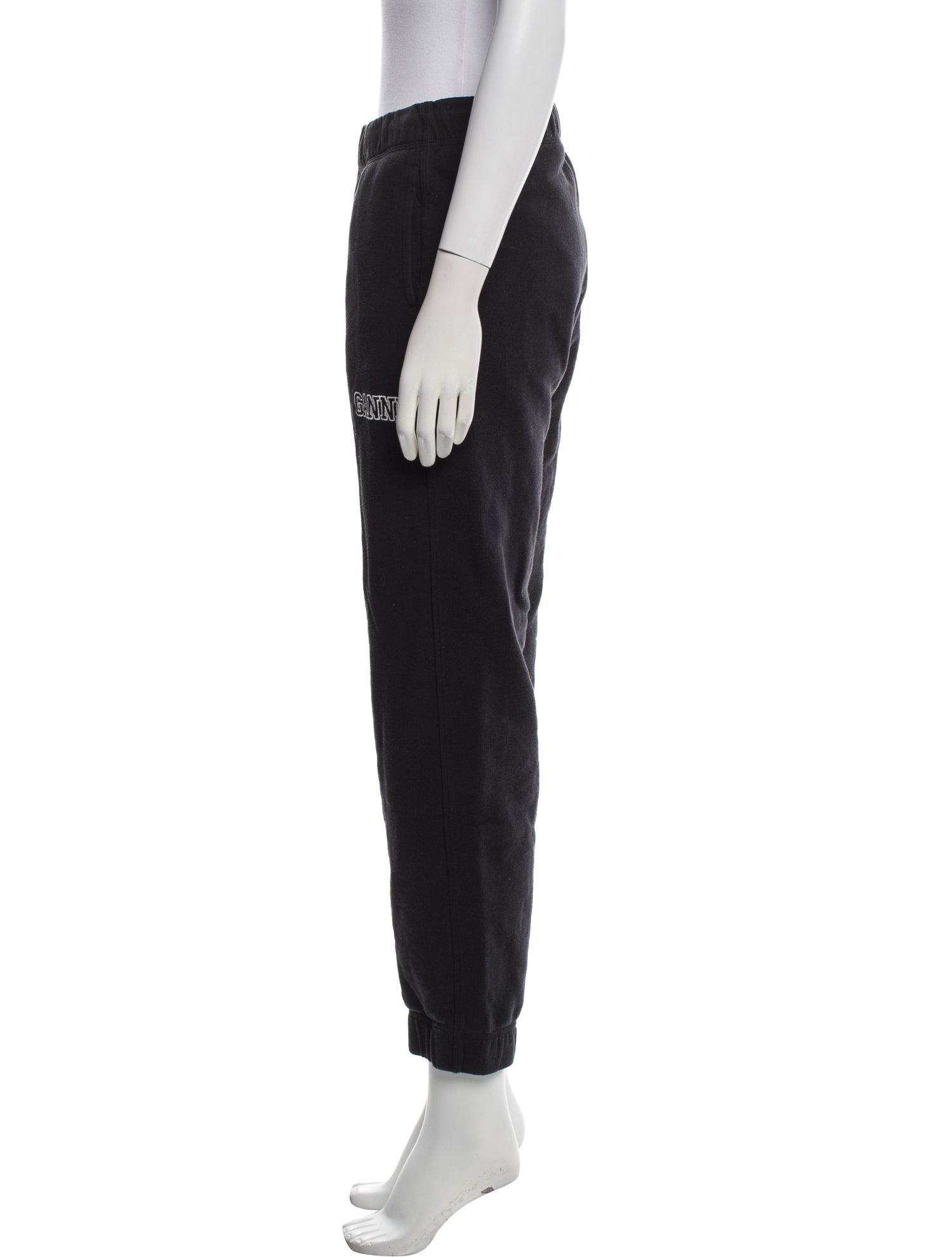 Ganni Embroidered Accent Sweatpants