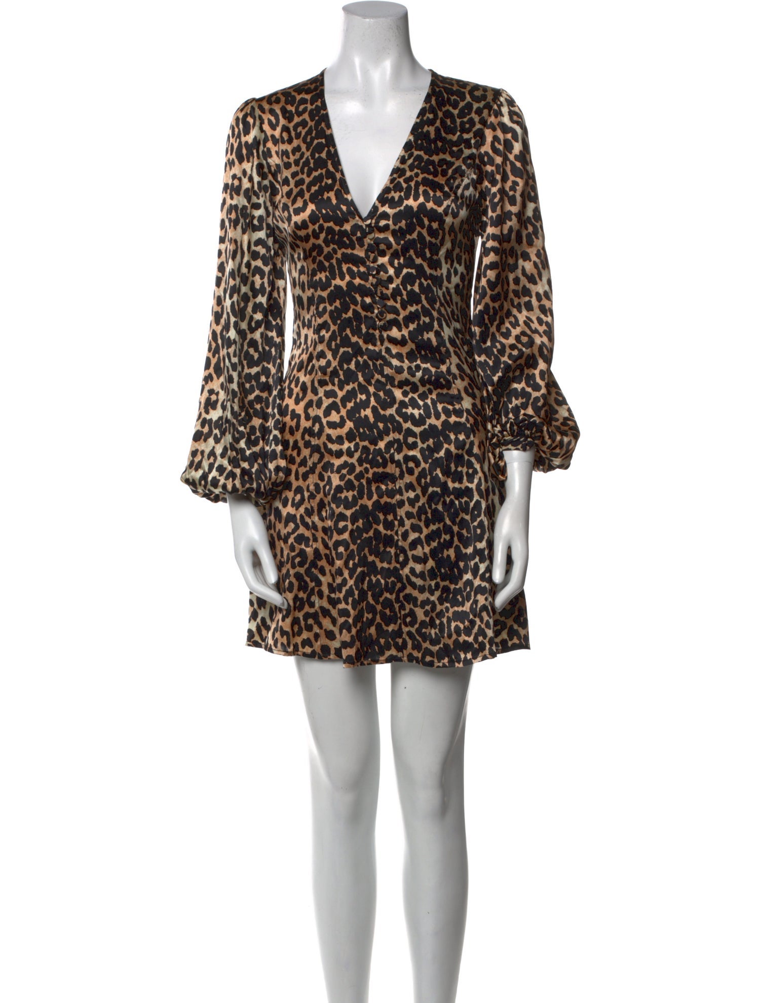 Ganni Silk Mini Dress