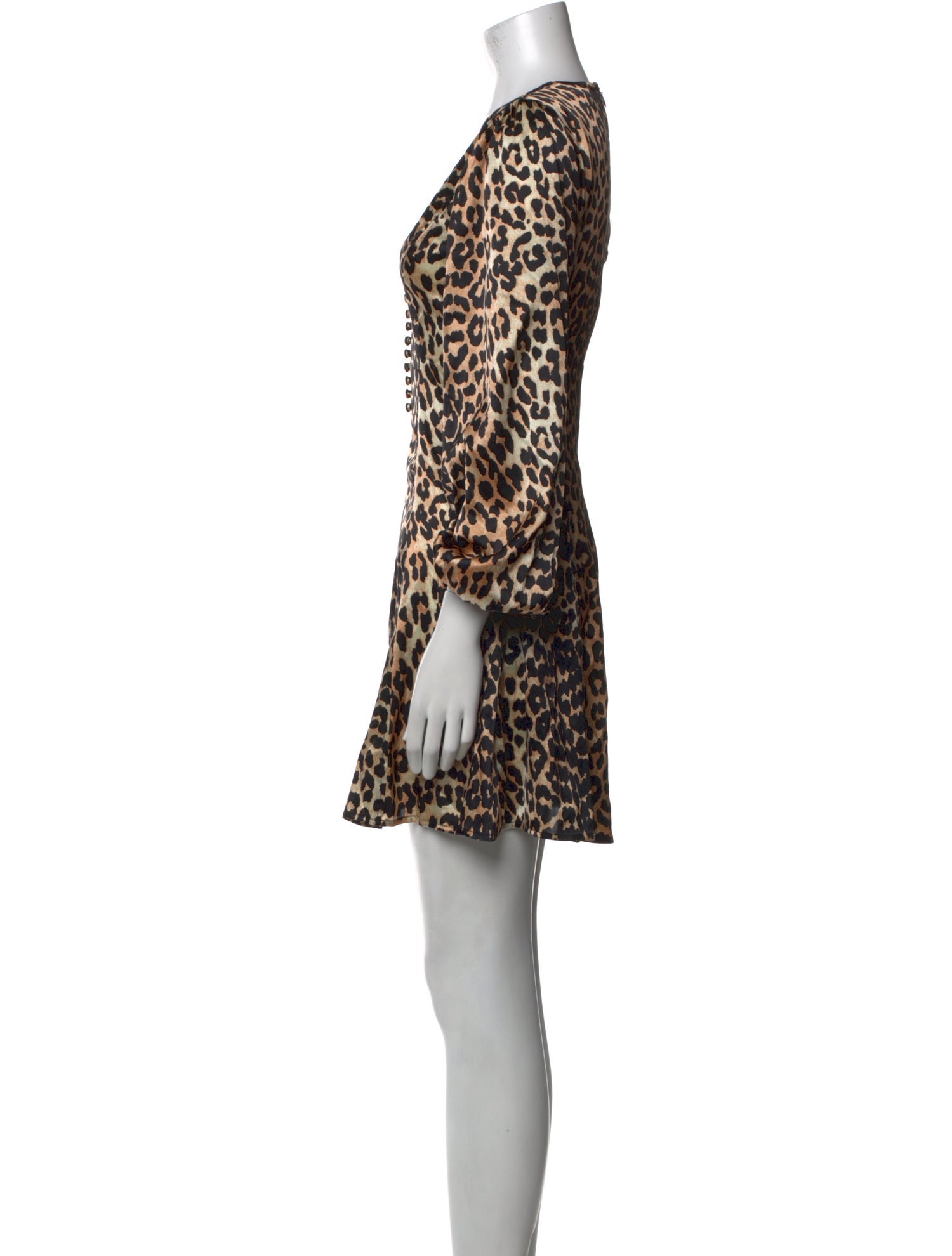 Ganni Silk Mini Dress