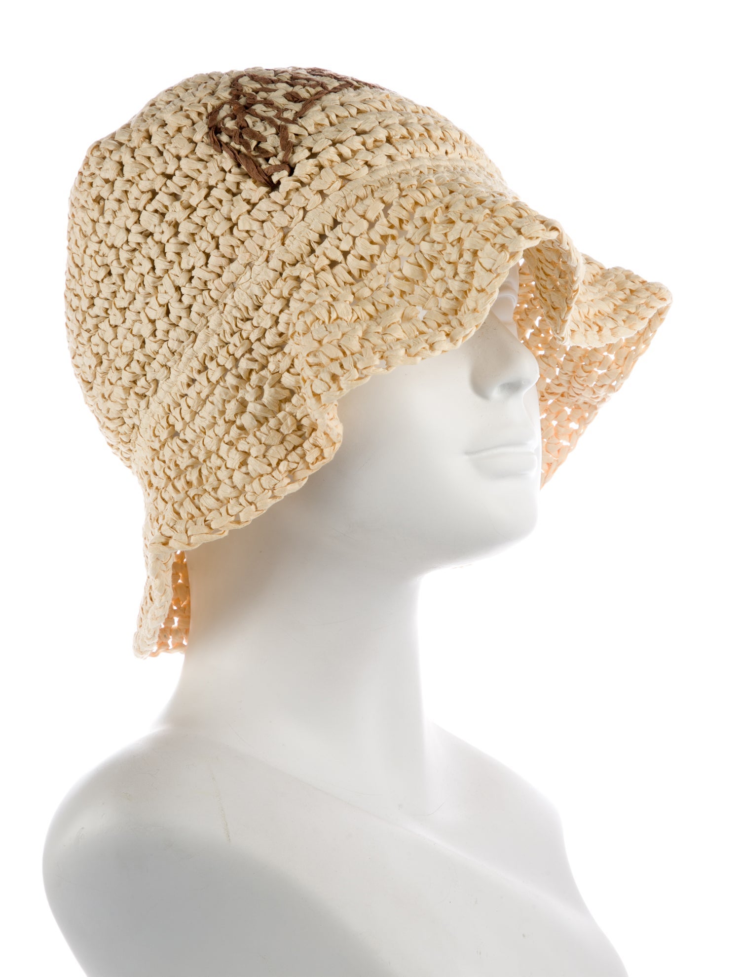 Ganni Braided Sun Hat