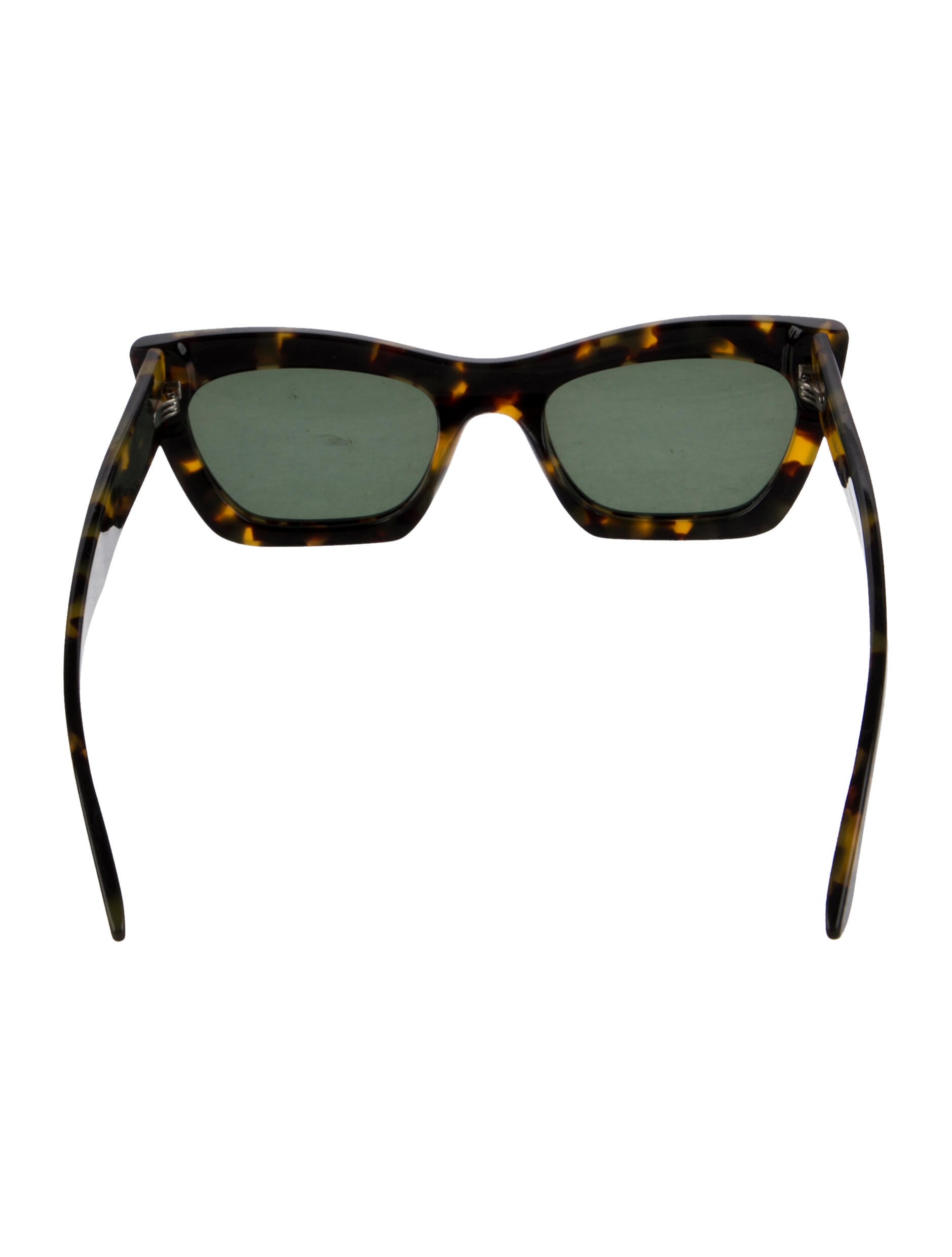 Ganni Wayfarer Tinted Sunglasses
