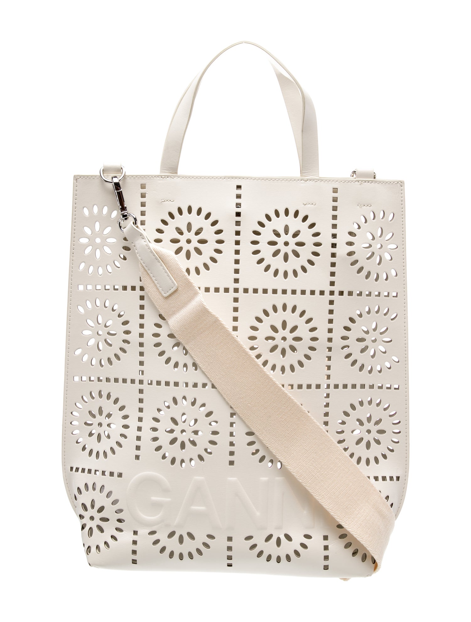 Ganni Leather Shoulder Bag