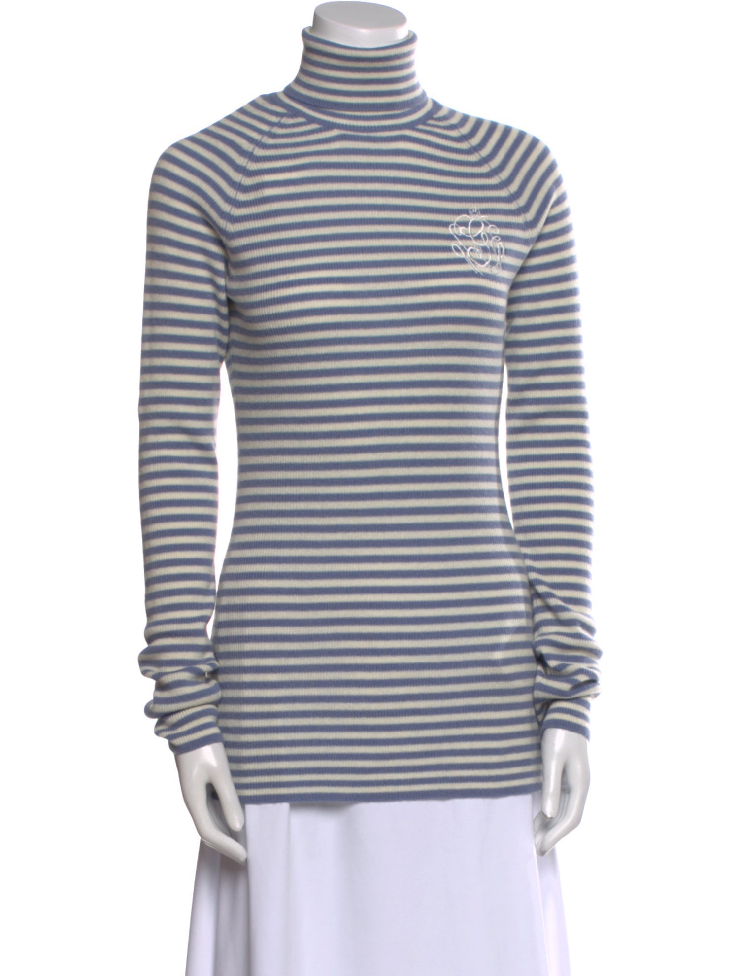 Ganni Wool Striped Sweater
