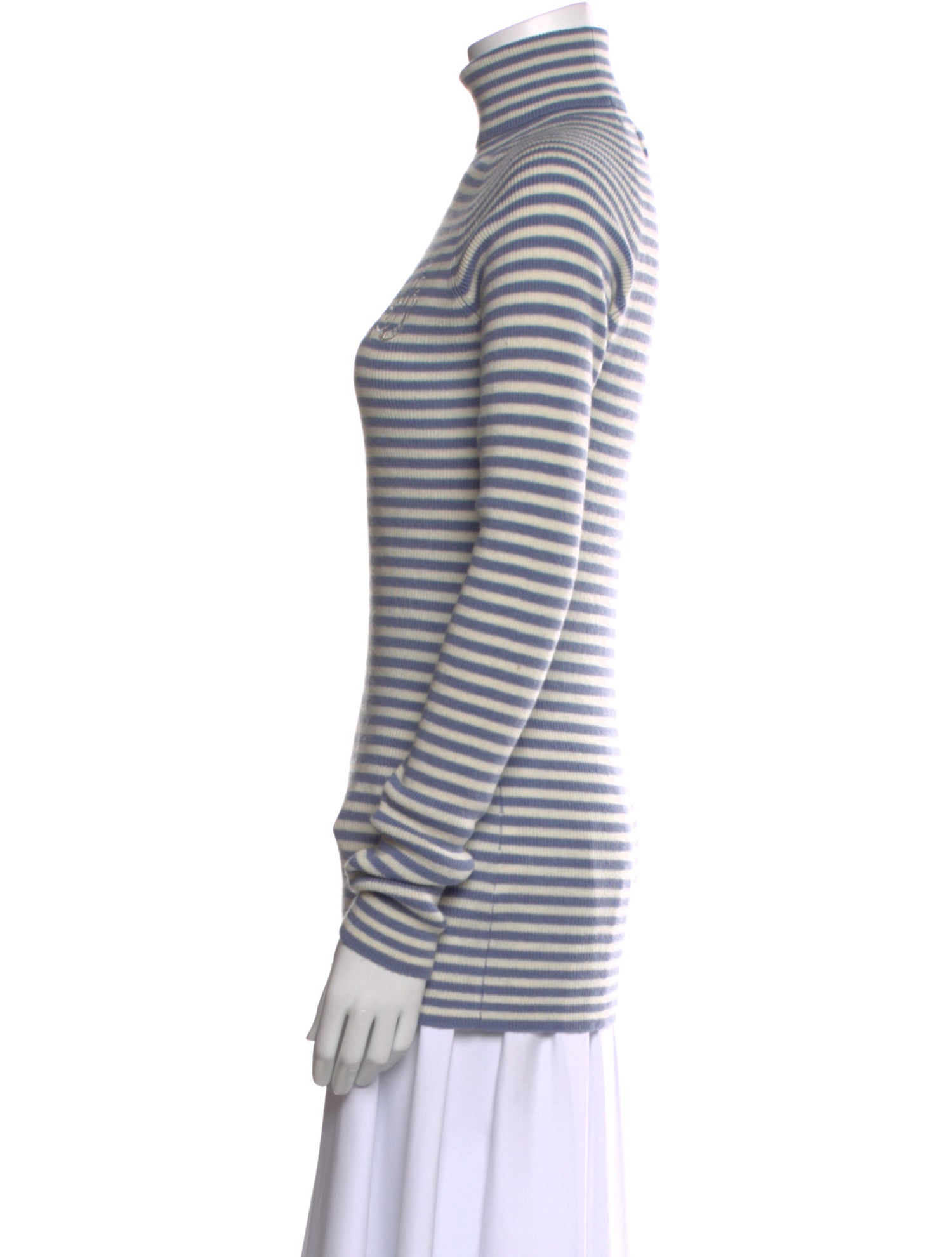 Ganni Wool Striped Sweater