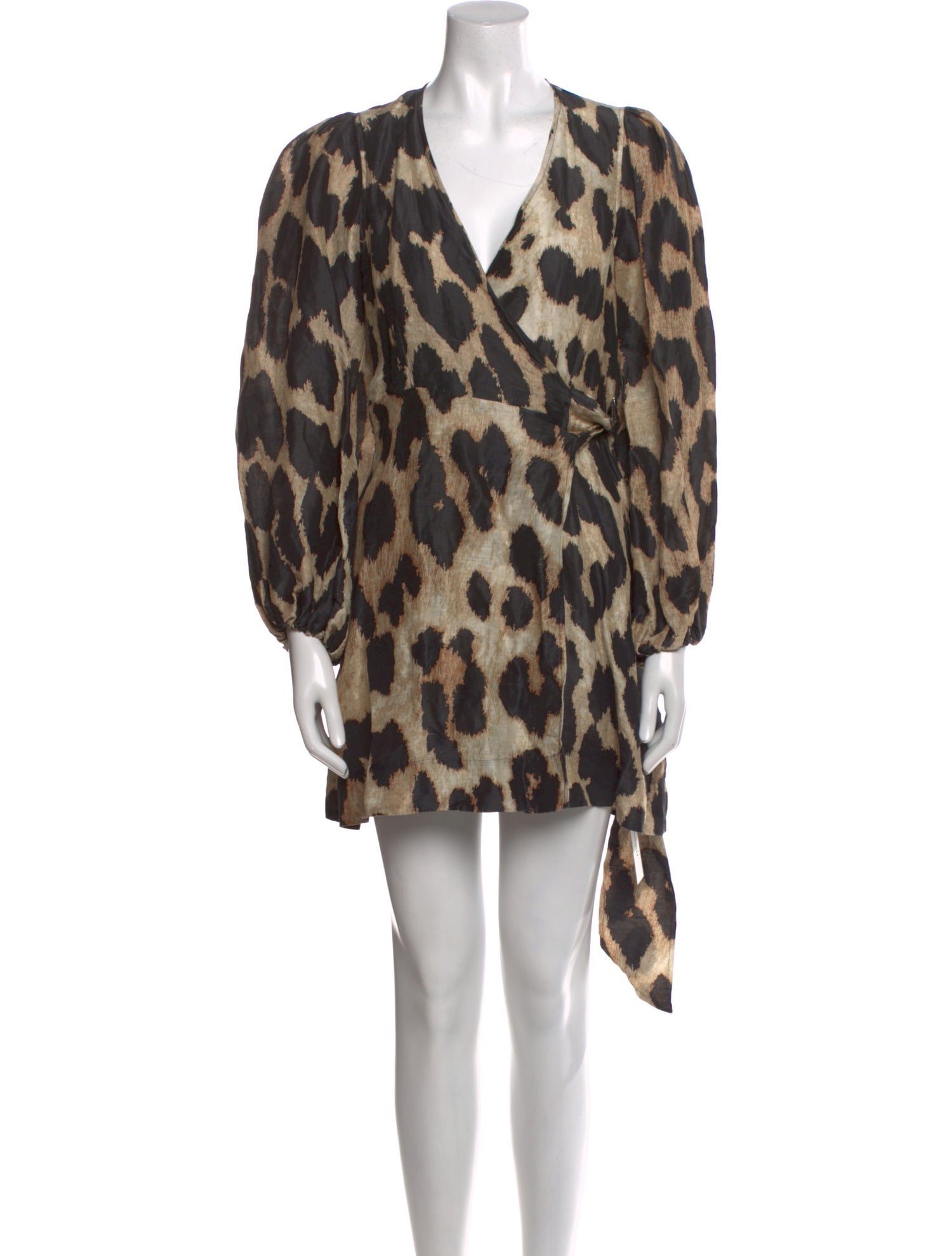 Ganni Linen Mini Dress