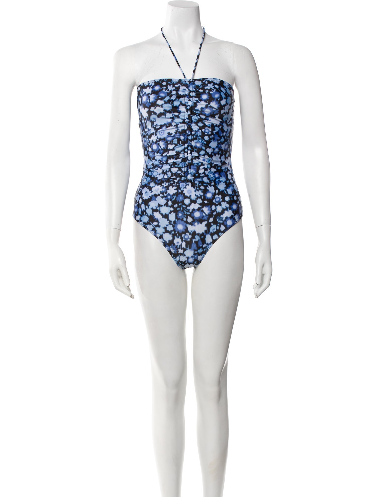 Ganni Floral Print One-Piece