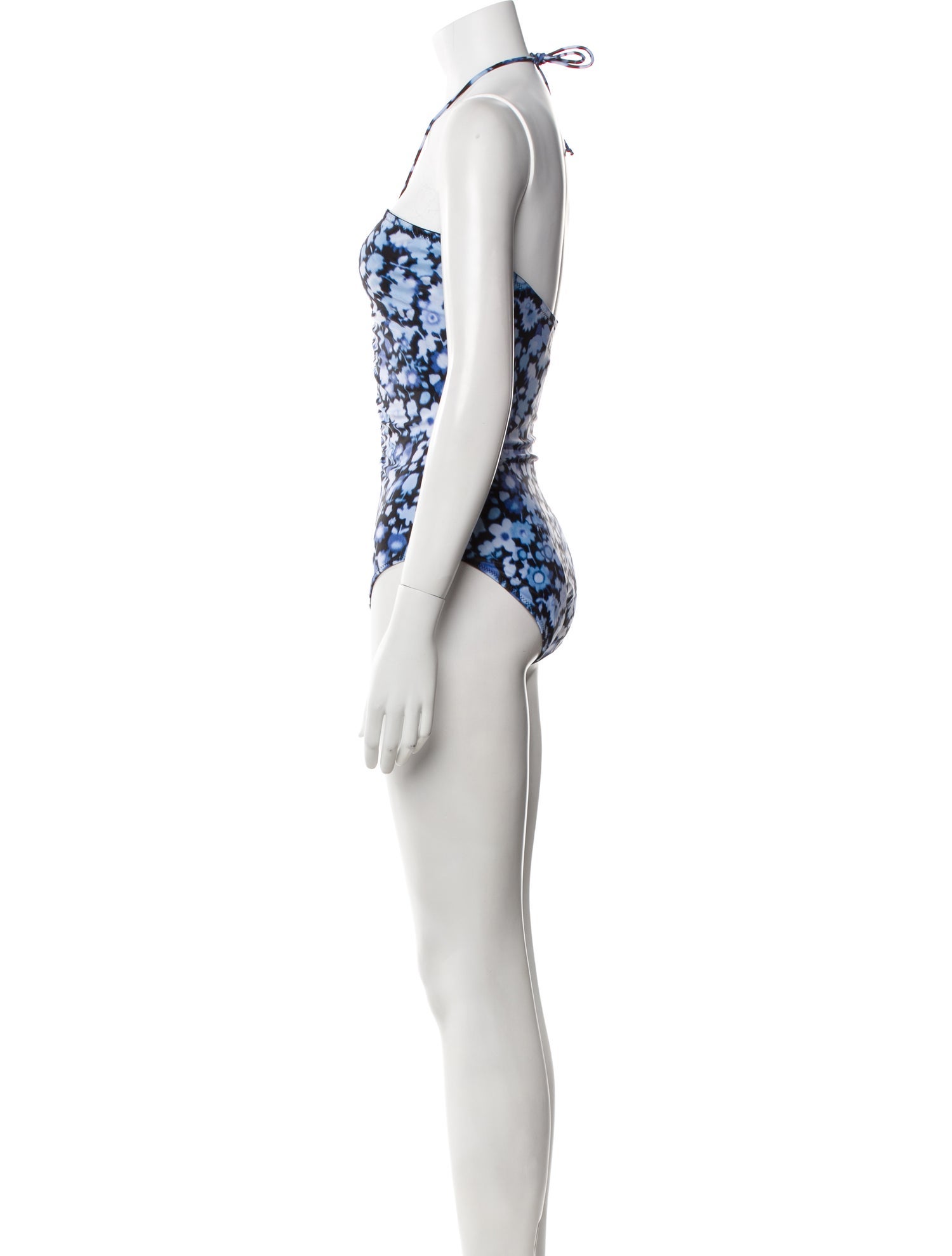 Ganni Floral Print One-Piece