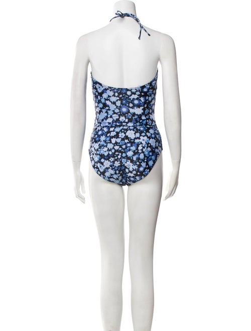 Ganni Floral Print One-Piece