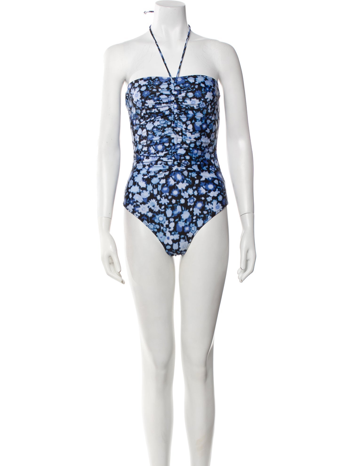 Ganni Floral Print One-Piece