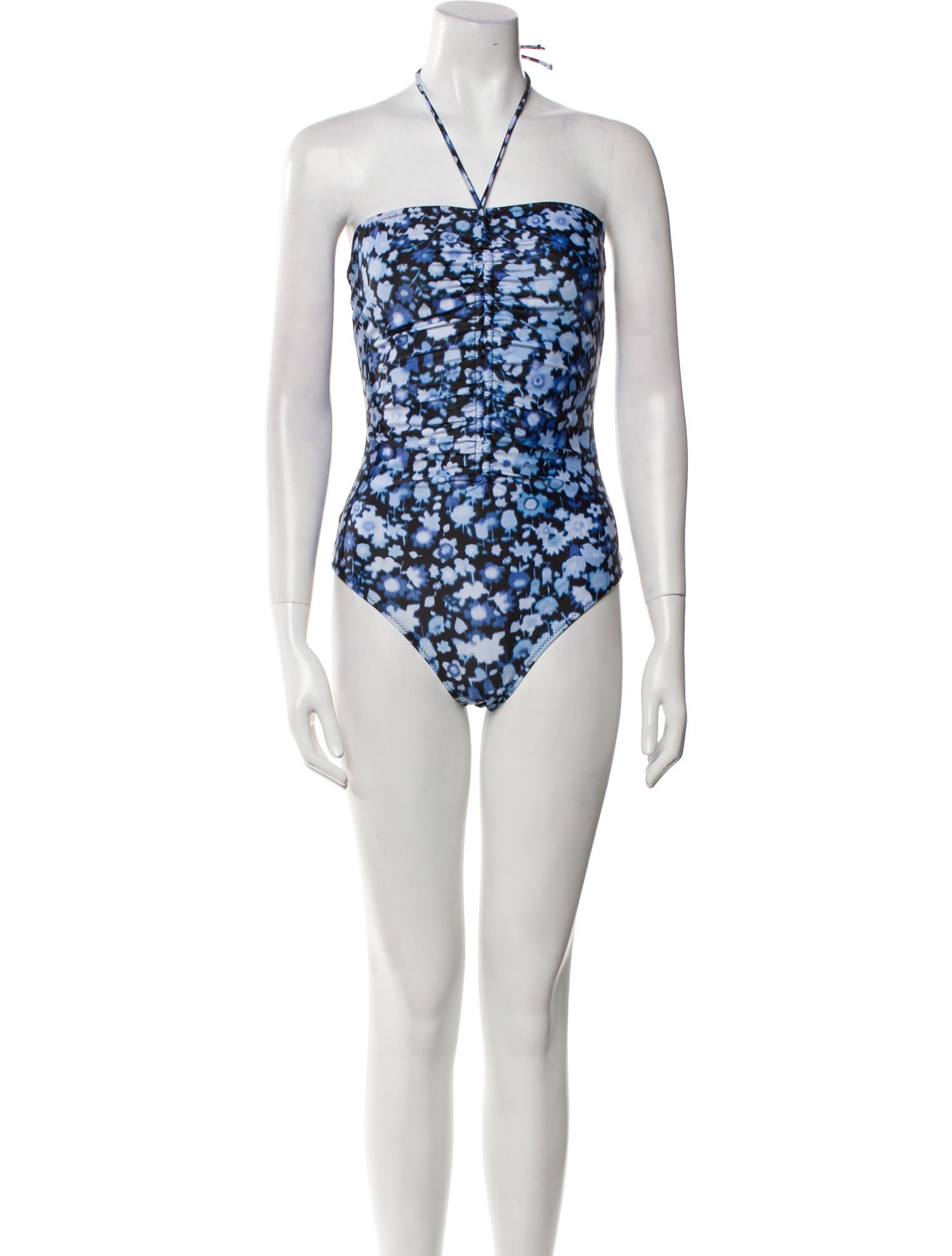 Ganni Floral Print One-Piece