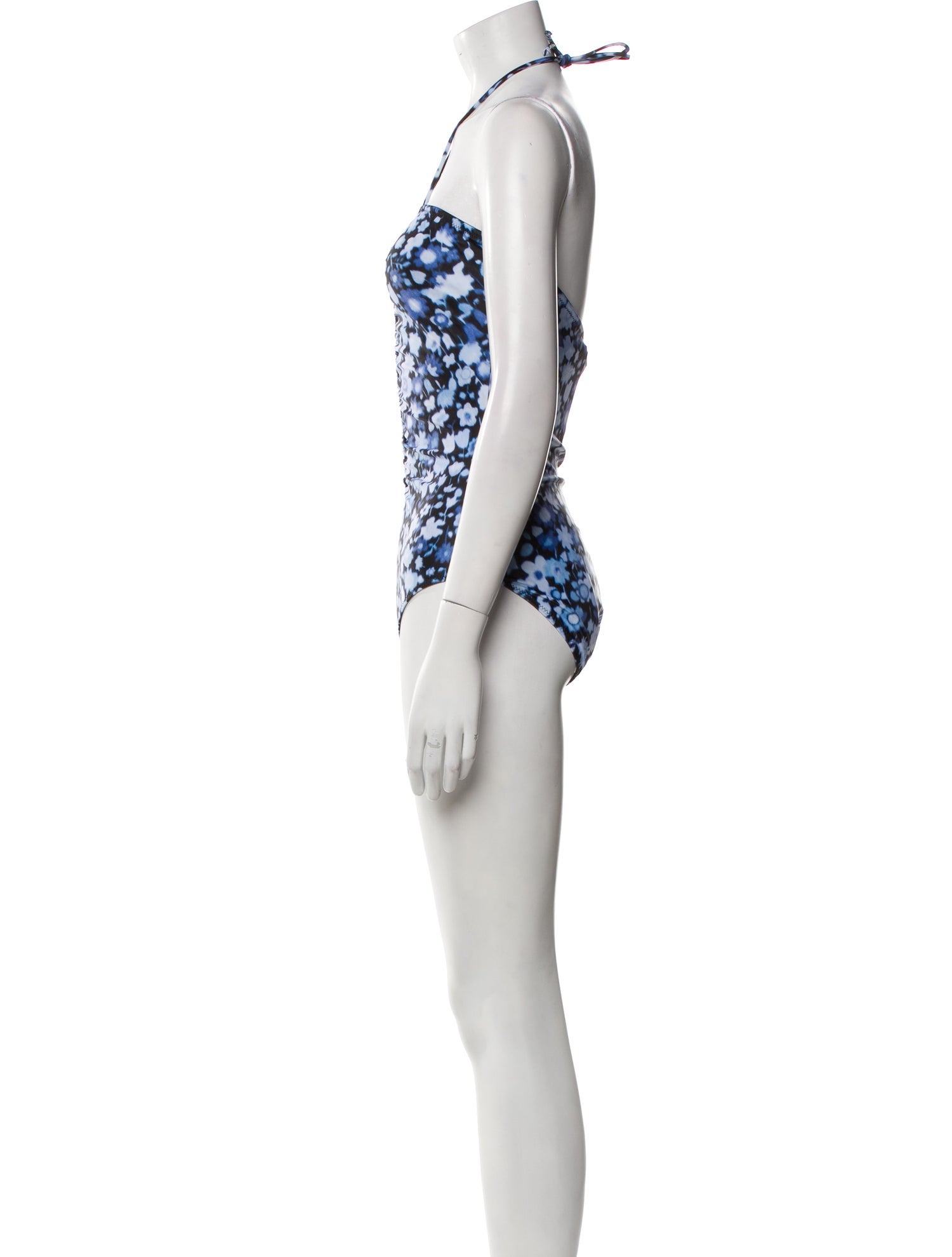 Ganni Floral Print One-Piece