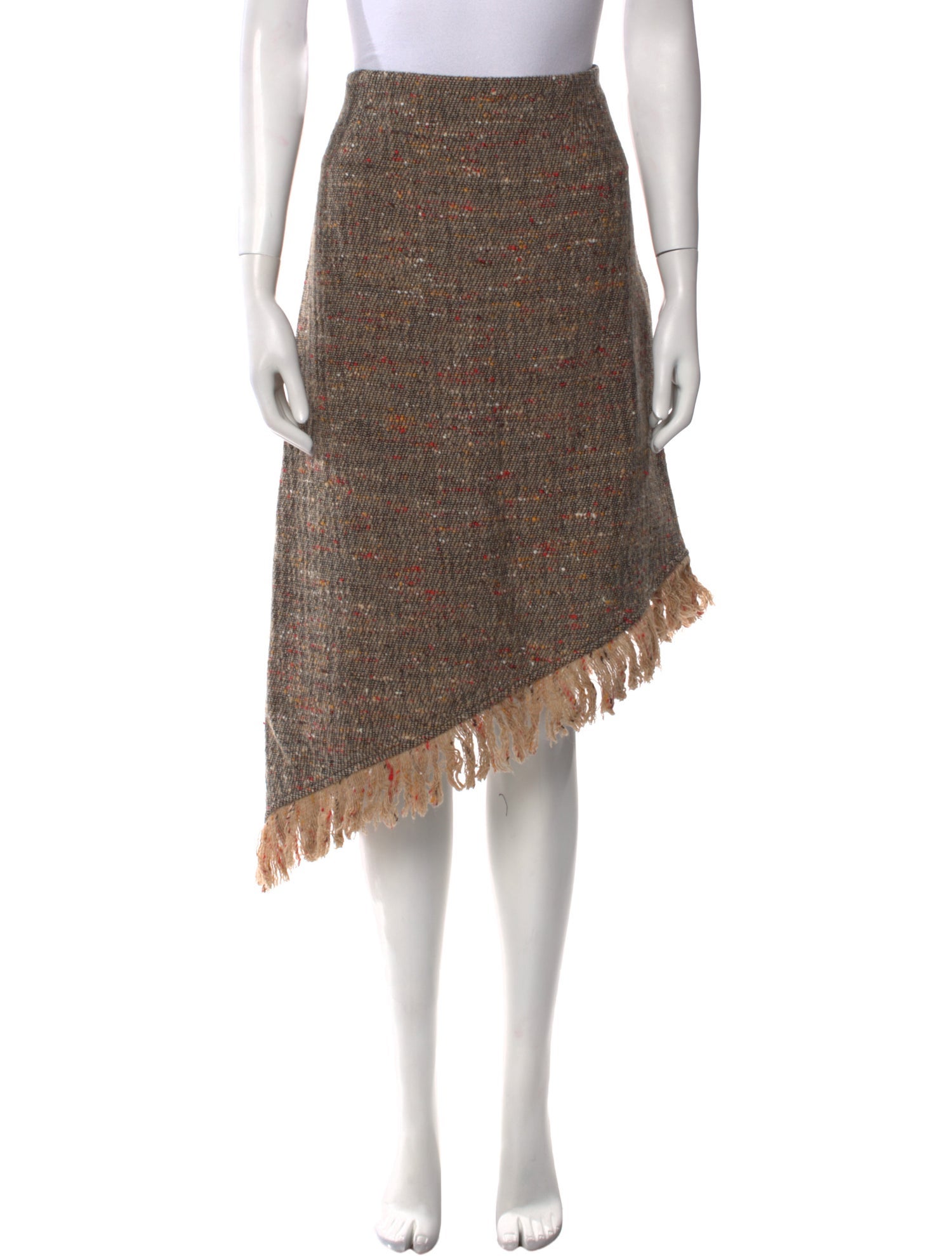 Ganni Wool Knee-Length Skirt w/ Tags