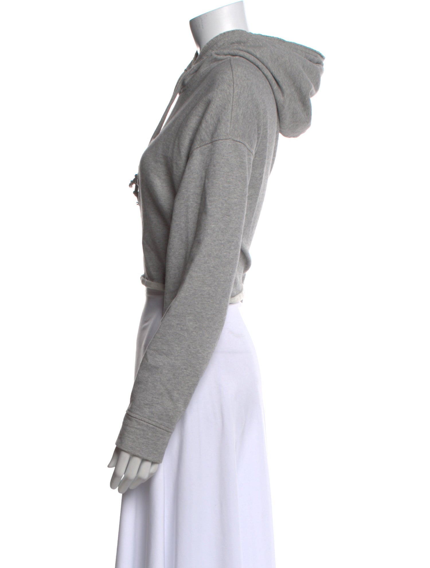 Ganni Crew Neck Long Sleeve Sweatshirt