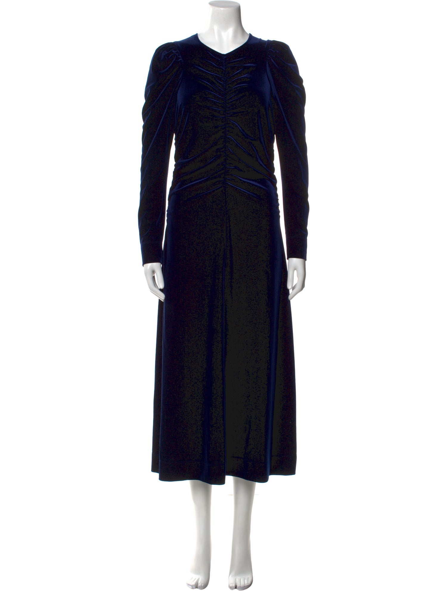 Ganni Printed Long Dress