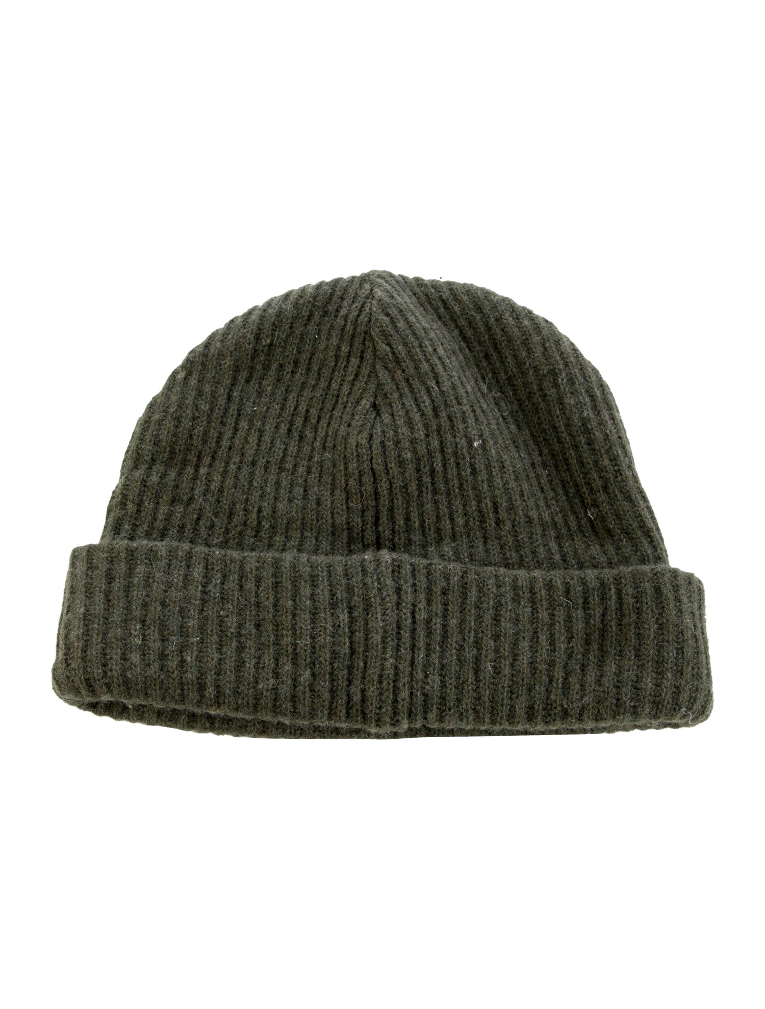 Ganni Wool Blend Structured Beanie