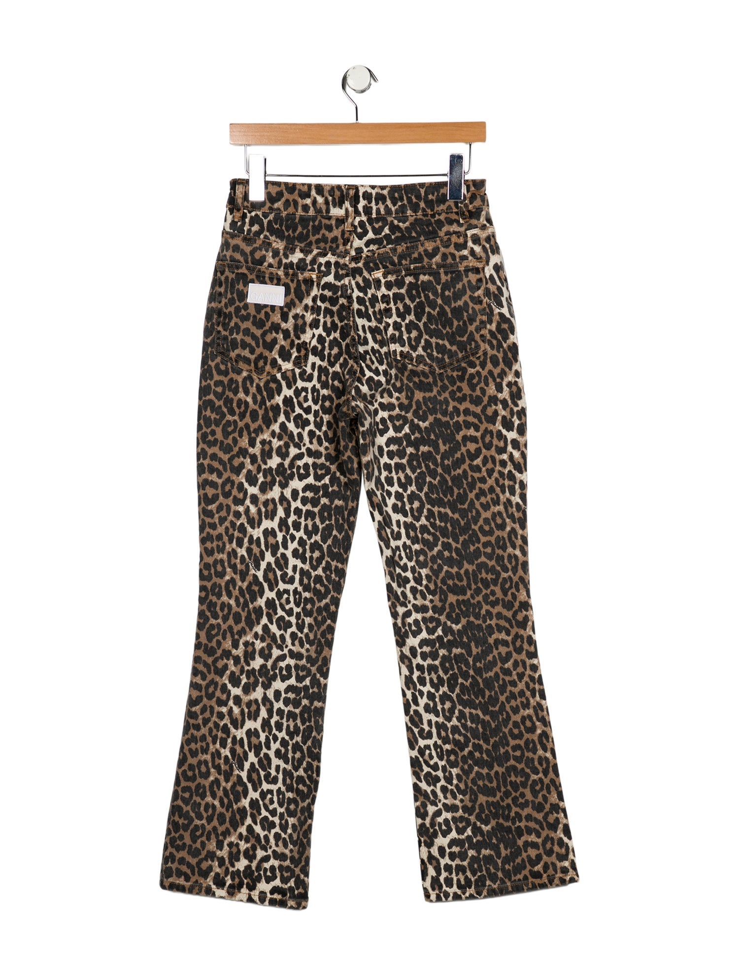 Ganni High-Rise Wide Leg Jeans