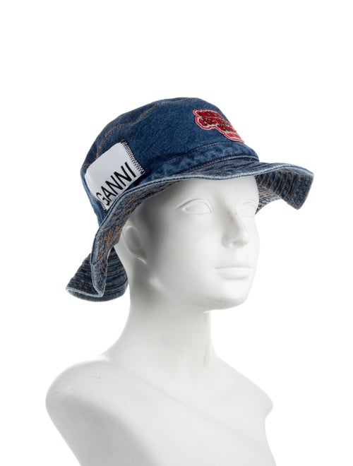 Ganni Denim Bucket Hat