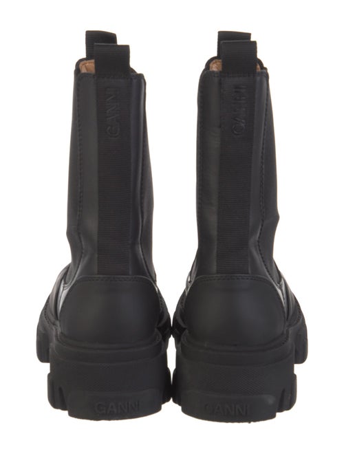 Ganni Leather Chelsea Boots