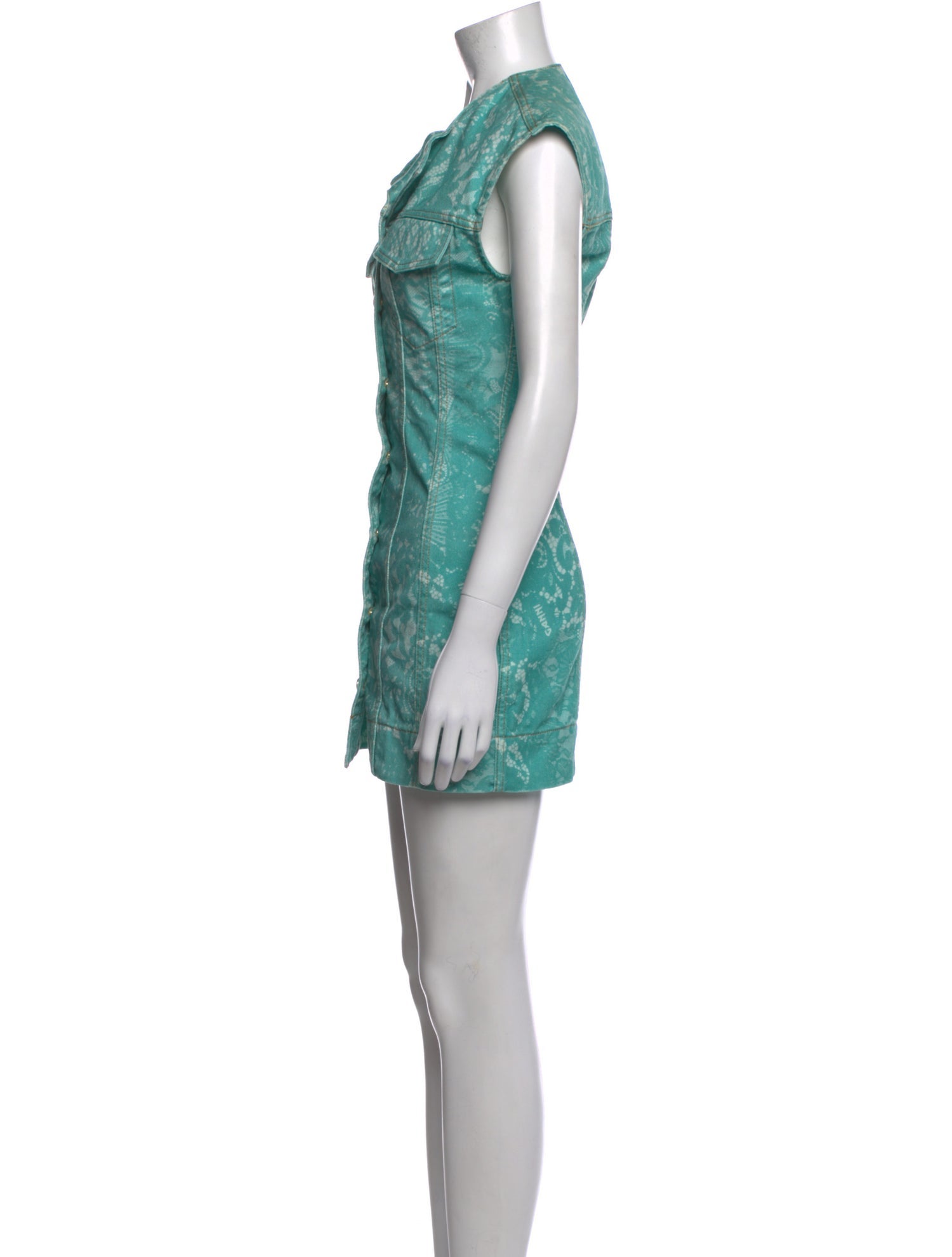 Ganni Printed Mini Dress