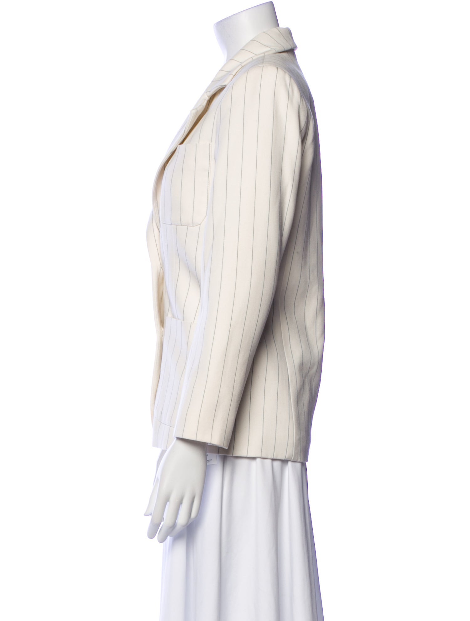 Ganni Striped Blazer