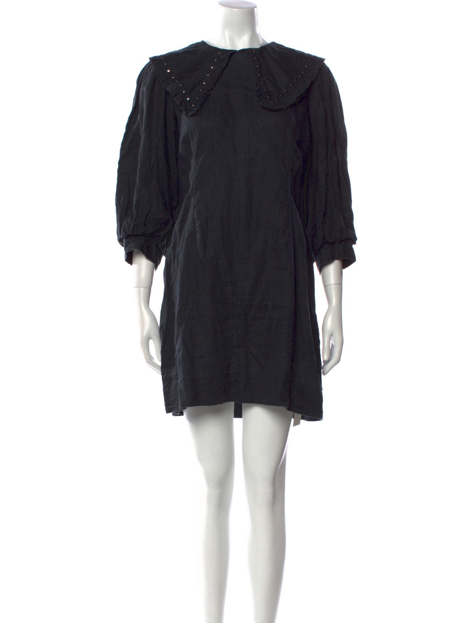 Ganni Linen Mini Dress