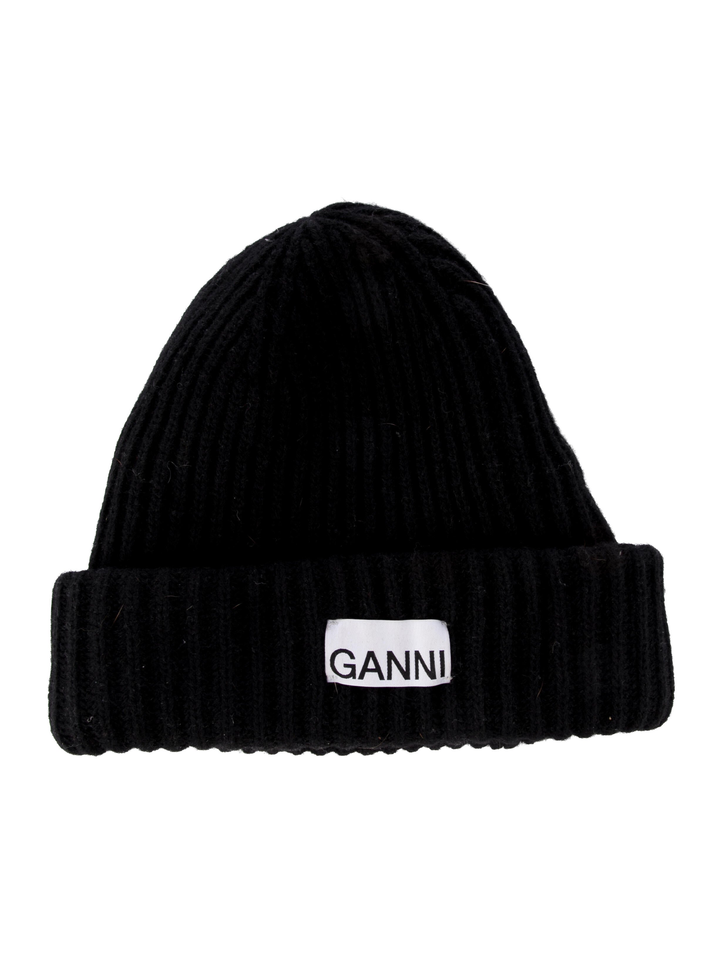 Ganni knitted beanie