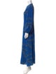 Ganni Silk Midi Length Dress