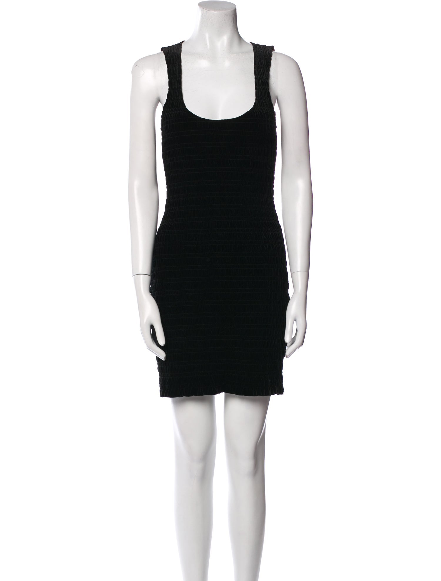 Ganni Velvet Mini Dress