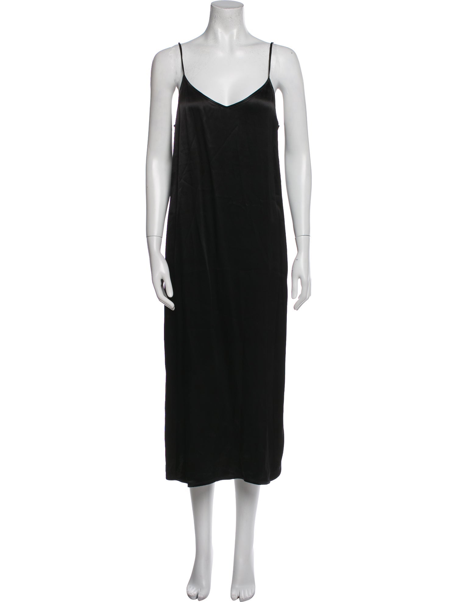 Ganni V-Neck Long Dress w/ Tags