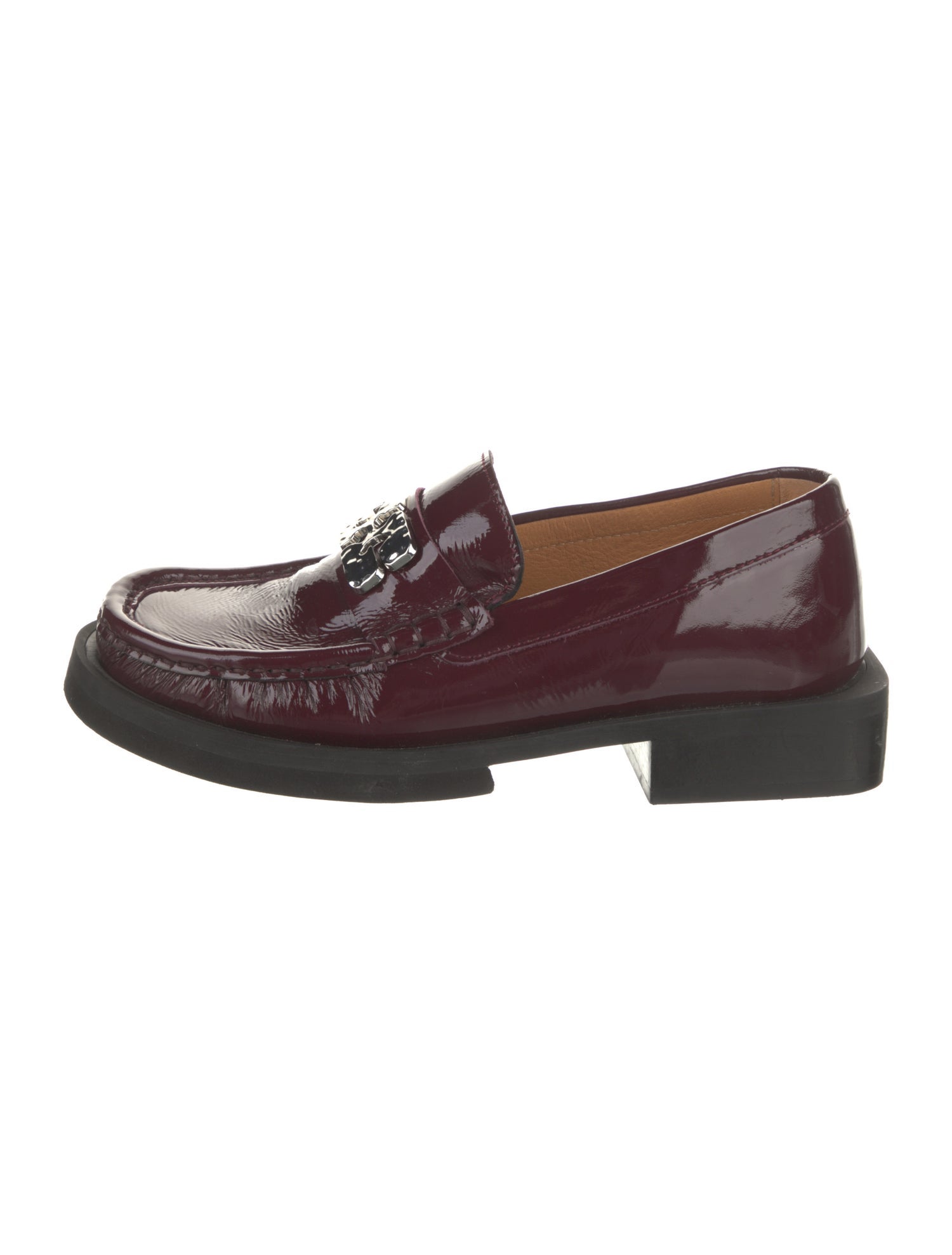Ganni Patent Leather Loafers