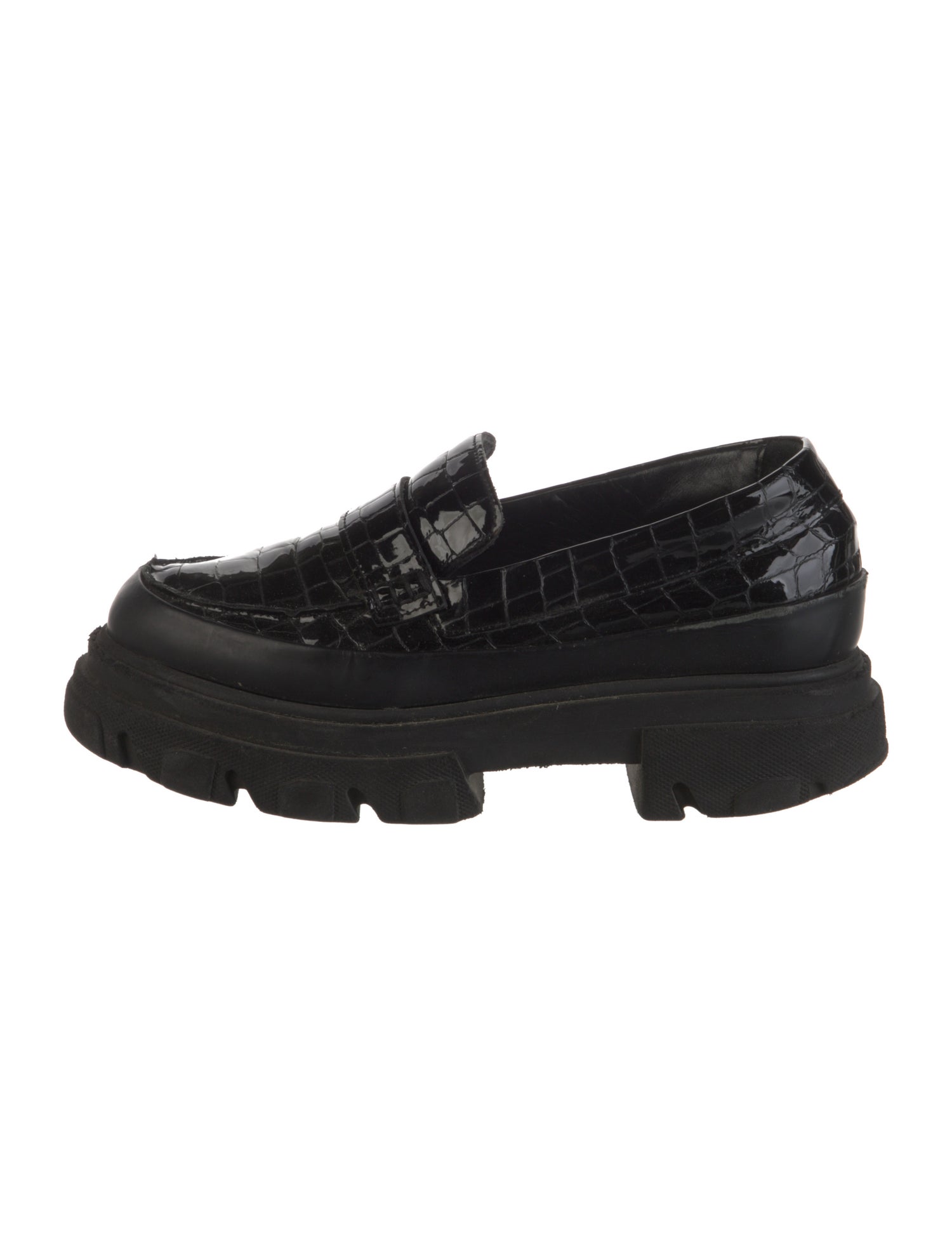 Ganni Patent Leather Loafers
